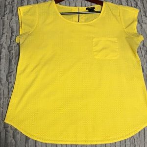 Yellow Ann Taylor Blouse